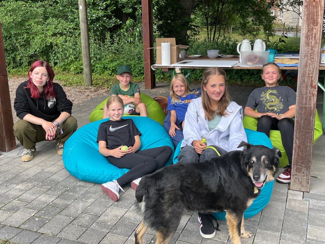 Hier sehen Sie die fleißigen Helfer.