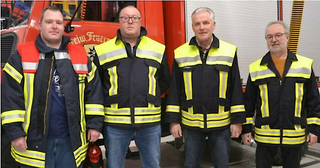 (von links) Florian Schulze, Achim Schuppe, Jürgen Querl und Ralf Zaunig. Foto: wilhelm figge
